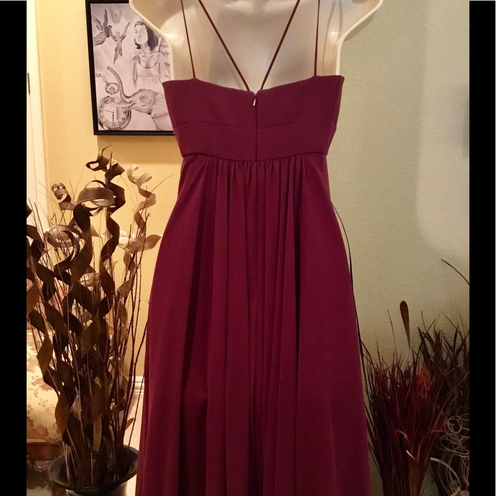 David's Bridal Bridesmaid Gown. Size 2 and Size 4 - Picture 2 of 5